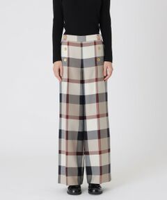 BLUE LABEL / BLACK LABEL CRESTBRIDGE / ブルーレーベル / ブラックレーベル・クレストブリッジ  その他パンツ | 【原宿店限定】クレストブリッジチェッククロッシングビエラワイドパンツ