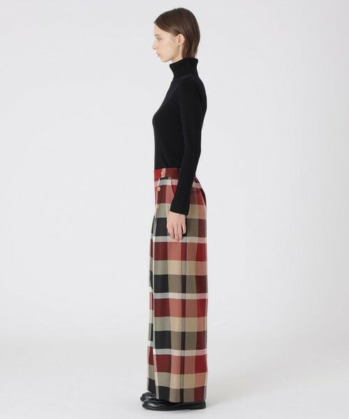 BLUE LABEL / BLACK LABEL CRESTBRIDGE / ブルーレーベル / ブラックレーベル・クレストブリッジ  その他パンツ | 【原宿店限定】クレストブリッジチェッククロッシングビエラワイドパンツ | 詳細2
