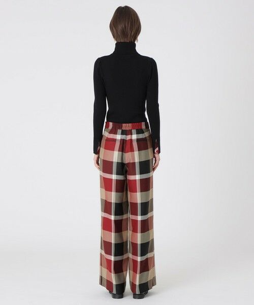 BLUE LABEL / BLACK LABEL CRESTBRIDGE / ブルーレーベル / ブラックレーベル・クレストブリッジ  その他パンツ | 【原宿店限定】クレストブリッジチェッククロッシングビエラワイドパンツ | 詳細3