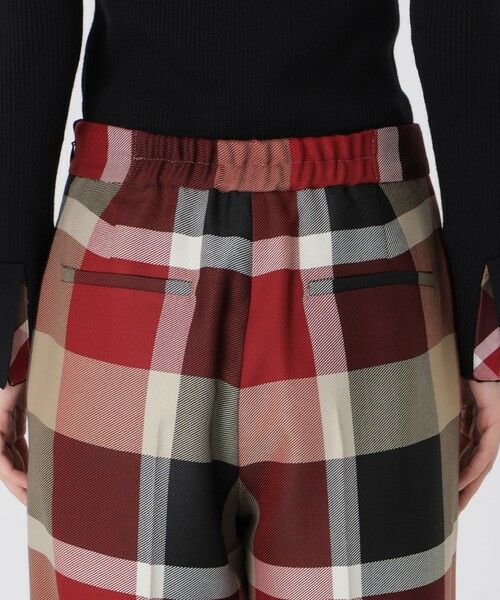 BLUE LABEL / BLACK LABEL CRESTBRIDGE / ブルーレーベル / ブラックレーベル・クレストブリッジ  その他パンツ | 【原宿店限定】クレストブリッジチェッククロッシングビエラワイドパンツ | 詳細5