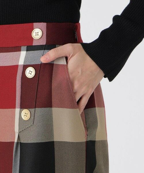 BLUE LABEL / BLACK LABEL CRESTBRIDGE / ブルーレーベル / ブラックレーベル・クレストブリッジ  その他パンツ | 【原宿店限定】クレストブリッジチェッククロッシングビエラワイドパンツ | 詳細6