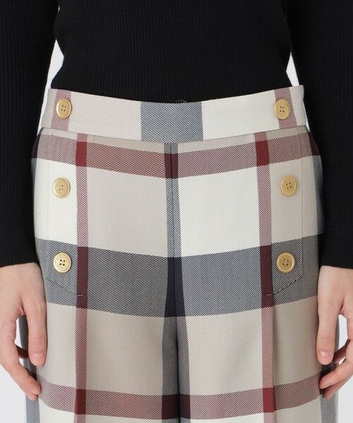 BLUE LABEL / BLACK LABEL CRESTBRIDGE / ブルーレーベル / ブラックレーベル・クレストブリッジ  その他パンツ | 【原宿店限定】クレストブリッジチェッククロッシングビエラワイドパンツ | 詳細11