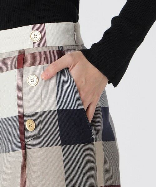 BLUE LABEL / BLACK LABEL CRESTBRIDGE / ブルーレーベル / ブラックレーベル・クレストブリッジ  その他パンツ | 【原宿店限定】クレストブリッジチェッククロッシングビエラワイドパンツ | 詳細13