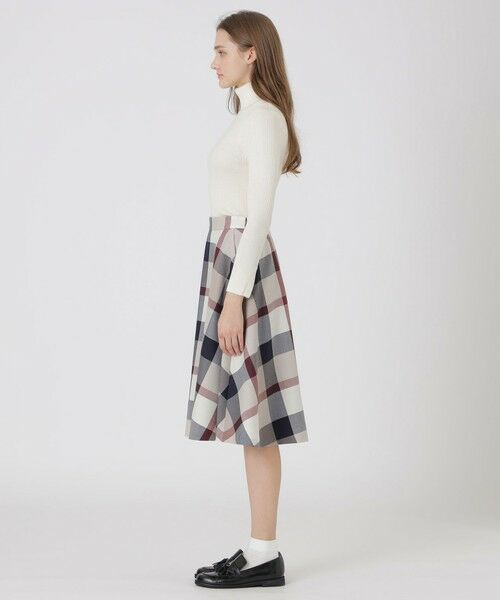 BLUE LABEL / BLACK LABEL CRESTBRIDGE / ブルーレーベル / ブラックレーベル・クレストブリッジ  ミニ・ひざ丈スカート | クレストブリッジチェックサキソニーフレアスカート | 詳細16
