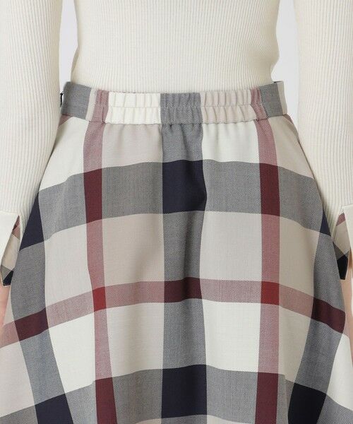 BLUE LABEL / BLACK LABEL CRESTBRIDGE / ブルーレーベル / ブラックレーベル・クレストブリッジ  ミニ・ひざ丈スカート | クレストブリッジチェックサキソニーフレアスカート | 詳細19