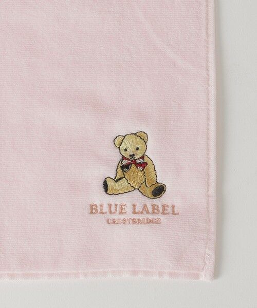 BLUE LABEL / BLACK LABEL CRESTBRIDGE / ブルーレーベル / ブラックレーベル・クレストブリッジ  その他小物 | 【取扱店舗限定】BEAR刺しゅうタオルハンカチ | 詳細1