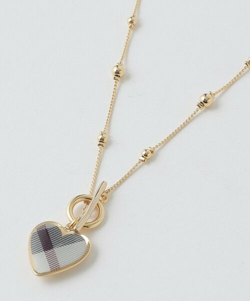 BLUE LABEL / BLACK LABEL CRESTBRIDGE / ブルーレーベル / ブラックレーベル・クレストブリッジ  その他小物 | クレストブリッジチェックハートネックレス | 詳細5