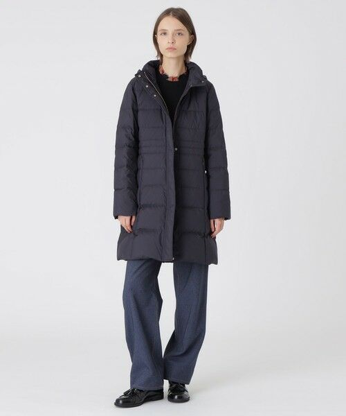 BLUE LABEL / BLACK LABEL CRESTBRIDGE / ブルーレーベル / ブラックレーベル・クレストブリッジ その他アウター | 【一部店舗限定】タフタロングダウンコート(ネイビー3)
