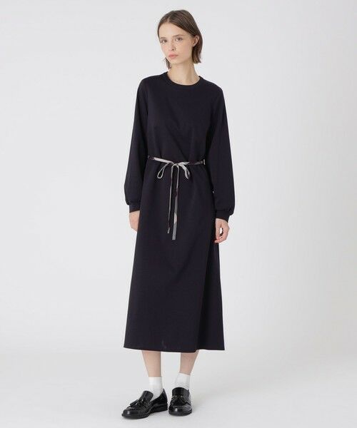 BLUE LABEL / BLACK LABEL CRESTBRIDGE / ブルーレーベル / ブラックレーベル・クレストブリッジ  ドレス | 【一部店舗限定】ポンチAラインドレス | 詳細10