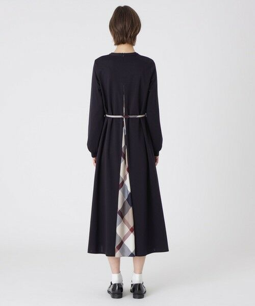 BLUE LABEL / BLACK LABEL CRESTBRIDGE / ブルーレーベル / ブラックレーベル・クレストブリッジ  ドレス | 【一部店舗限定】ポンチAラインドレス | 詳細13
