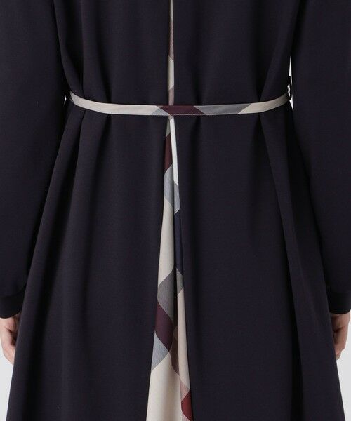 BLUE LABEL / BLACK LABEL CRESTBRIDGE / ブルーレーベル / ブラックレーベル・クレストブリッジ  ドレス | 【一部店舗限定】ポンチAラインドレス | 詳細15