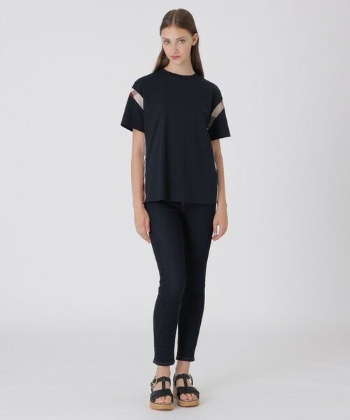 BLUE LABEL / BLACK LABEL CRESTBRIDGE / ブルーレーベル / ブラックレーベル・クレストブリッジ カットソー | 【一部店舗限定】ソフトプレーティング天竺ワイドTシャツ | 詳細9