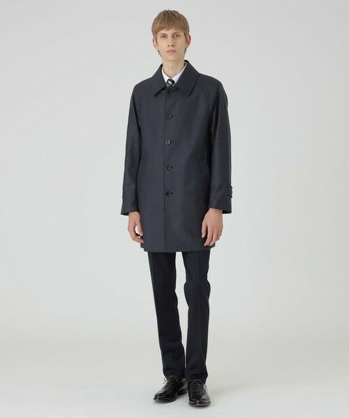 BLUE LABEL / BLACK LABEL CRESTBRIDGE / ブルーレーベル / ブラックレーベル・クレストブリッジ その他アウター | ライトウェイトメルトンステンカラーコート | 詳細7