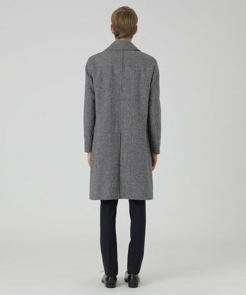 BLUE LABEL / BLACK LABEL CRESTBRIDGE / ブルーレーベル / ブラックレーベル・クレストブリッジ その他アウター | グレンチェックツイードミリタリーコート | 詳細3