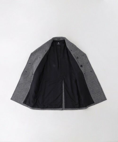 BLUE LABEL / BLACK LABEL CRESTBRIDGE / ブルーレーベル / ブラックレーベル・クレストブリッジ その他アウター | グレンチェックツイードミリタリーコート | 詳細5