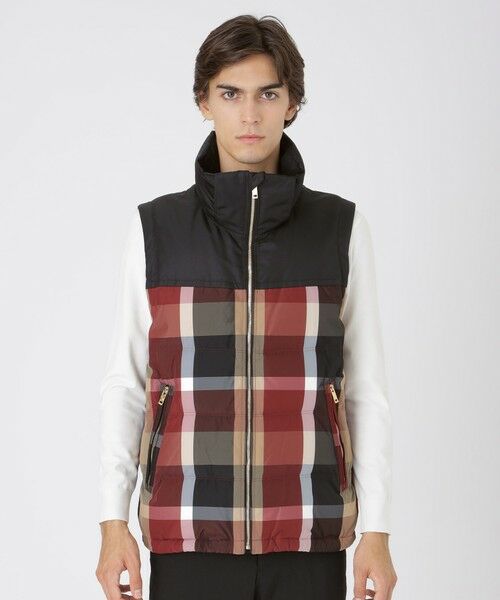 BLUE LABEL / BLACK LABEL CRESTBRIDGE / ブルーレーベル / ブラックレーベル・クレストブリッジ その他アウター | 【10th ANNIVERSARY】LIMONTAナイロンクレストブリッジチェックダウン | 詳細5