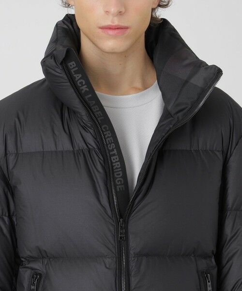 BLUE LABEL / BLACK LABEL CRESTBRIDGE / ブルーレーベル / ブラックレーベル・クレストブリッジ  その他アウター | 【BLACK lab.】ライトウェイトスタンドネックリップダウン | 詳細5