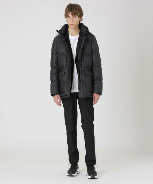 BLUE LABEL / BLACK LABEL CRESTBRIDGE / ブルーレーベル / ブラックレーベル・クレストブリッジ  その他アウター | 【BLACK lab.】ライトウェイトミドルレングスリップダウン | 詳細1