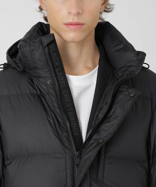 BLUE LABEL / BLACK LABEL CRESTBRIDGE / ブルーレーベル / ブラックレーベル・クレストブリッジ  その他アウター | 【BLACK lab.】ライトウェイトミドルレングスリップダウン | 詳細5