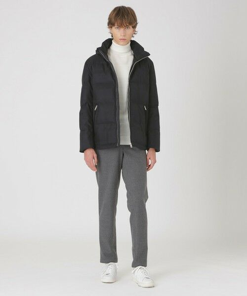 BLUE LABEL / BLACK LABEL CRESTBRIDGE / ブルーレーベル / ブラックレーベル・クレストブリッジ  その他アウター | 【一部店舗限定】Zegnaブラックシャドークレストブリッジチェックダウン | 詳細1