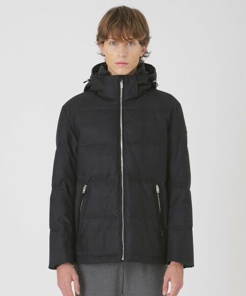 BLUE LABEL / BLACK LABEL CRESTBRIDGE / ブルーレーベル / ブラックレーベル・クレストブリッジ  その他アウター | 【一部店舗限定】Zegnaブラックシャドークレストブリッジチェックダウン | 詳細2