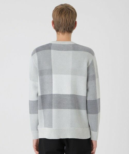 BLUE LABEL / BLACK LABEL CRESTBRIDGE / ブルーレーベル / ブラックレーベル・クレストブリッジ  ニット・セーター | フェザークレストブリッジチェックニット | 詳細3