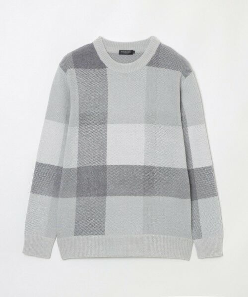 BLUE LABEL / BLACK LABEL CRESTBRIDGE / ブルーレーベル / ブラックレーベル・クレストブリッジ  ニット・セーター | フェザークレストブリッジチェックニット | 詳細4