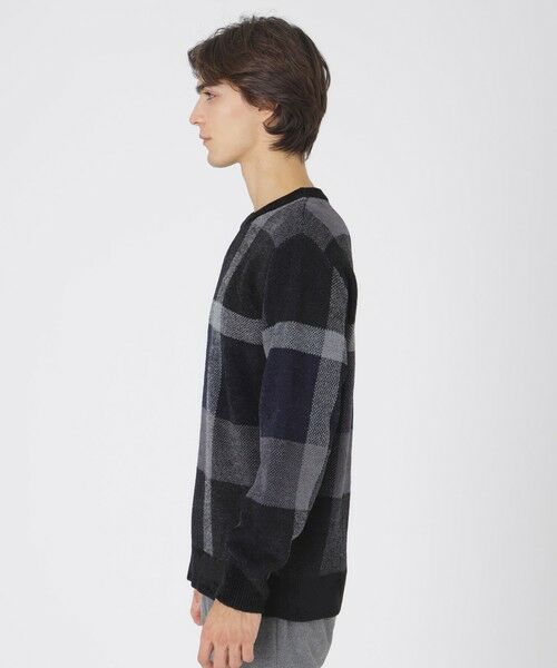 BLUE LABEL / BLACK LABEL CRESTBRIDGE / ブルーレーベル / ブラックレーベル・クレストブリッジ  ニット・セーター | フェザークレストブリッジチェックニット | 詳細6