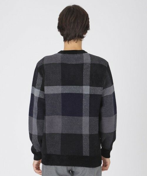 BLUE LABEL / BLACK LABEL CRESTBRIDGE / ブルーレーベル / ブラックレーベル・クレストブリッジ  ニット・セーター | フェザークレストブリッジチェックニット | 詳細7