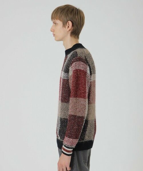 BLUE LABEL / BLACK LABEL CRESTBRIDGE / ブルーレーベル / ブラックレーベル・クレストブリッジ  ニット・セーター | 【10th ANNIVERSARY】プレミアムクレストブリッジチェックニット | 詳細2