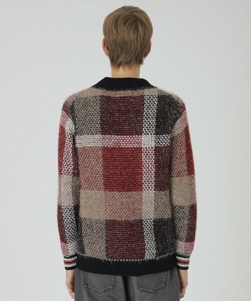 BLUE LABEL / BLACK LABEL CRESTBRIDGE / ブルーレーベル / ブラックレーベル・クレストブリッジ  ニット・セーター | 【10th ANNIVERSARY】プレミアムクレストブリッジチェックニット | 詳細3