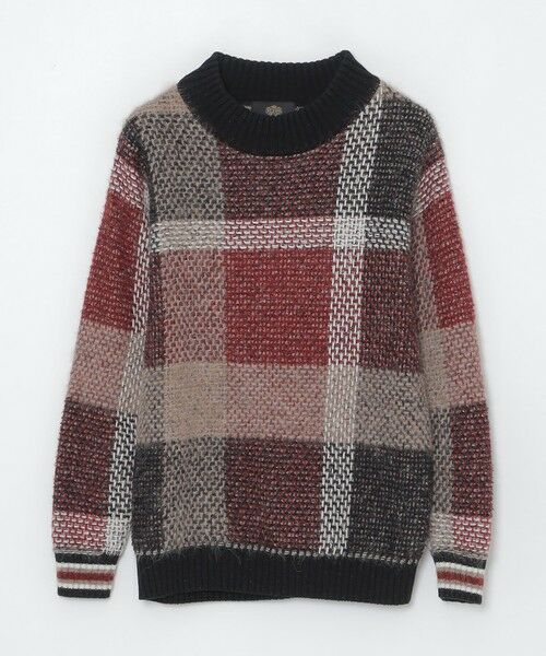 BLUE LABEL / BLACK LABEL CRESTBRIDGE / ブルーレーベル / ブラックレーベル・クレストブリッジ  ニット・セーター | 【10th ANNIVERSARY】プレミアムクレストブリッジチェックニット | 詳細4
