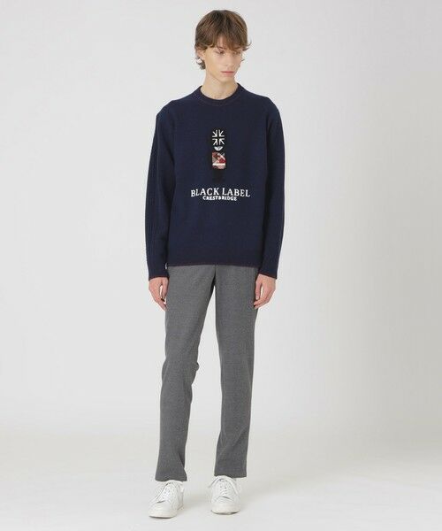 BLUE LABEL / BLACK LABEL CRESTBRIDGE / ブルーレーベル / ブラックレーベル・クレストブリッジ  ニット・セーター | ガーズマンエンブロイダリーニット | 詳細1