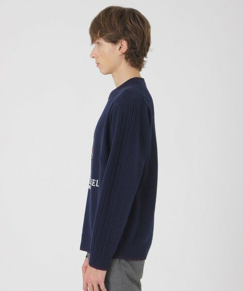 BLUE LABEL / BLACK LABEL CRESTBRIDGE / ブルーレーベル / ブラックレーベル・クレストブリッジ  ニット・セーター | ガーズマンエンブロイダリーニット | 詳細2