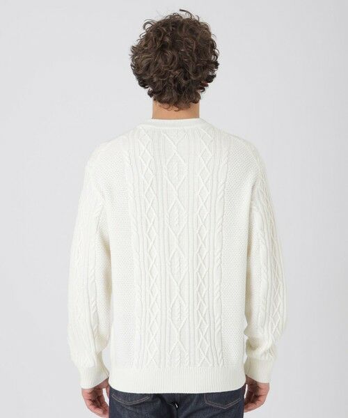 BLUE LABEL / BLACK LABEL CRESTBRIDGE / ブルーレーベル / ブラックレーベル・クレストブリッジ  ニット・セーター | カシミヤミックスアランニット | 詳細3