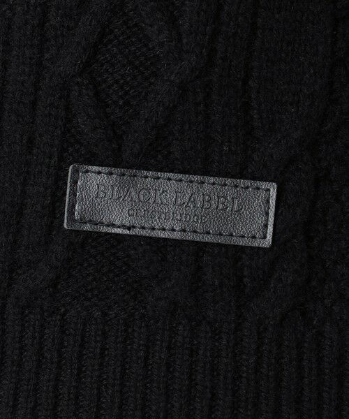 BLUE LABEL / BLACK LABEL CRESTBRIDGE / ブルーレーベル / ブラックレーベル・クレストブリッジ  ニット・セーター | カシミヤミックスアランニット | 詳細14