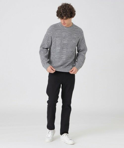 BLUE LABEL / BLACK LABEL CRESTBRIDGE / ブルーレーベル / ブラックレーベル・クレストブリッジ  ニット・セーター | カシミヤミックスアランニット | 詳細6