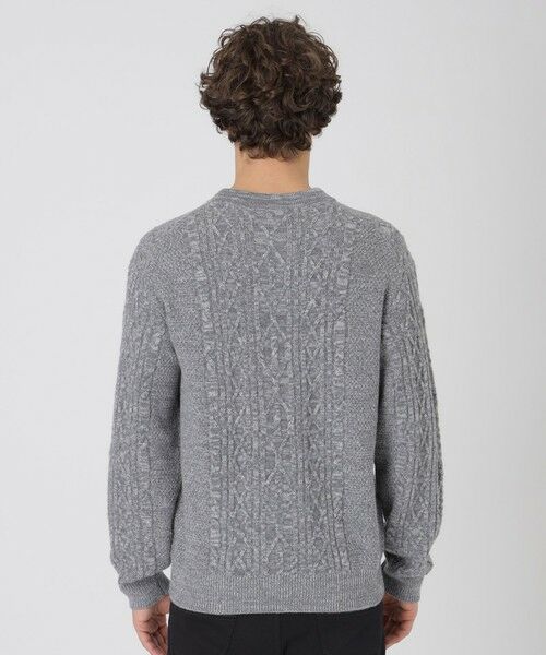 BLUE LABEL / BLACK LABEL CRESTBRIDGE / ブルーレーベル / ブラックレーベル・クレストブリッジ  ニット・セーター | カシミヤミックスアランニット | 詳細8