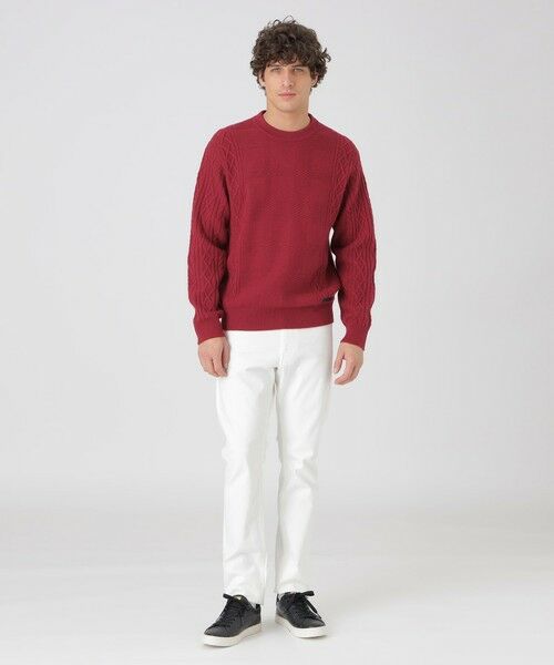 BLUE LABEL / BLACK LABEL CRESTBRIDGE / ブルーレーベル / ブラックレーベル・クレストブリッジ  ニット・セーター | カシミヤミックスアランニット | 詳細16