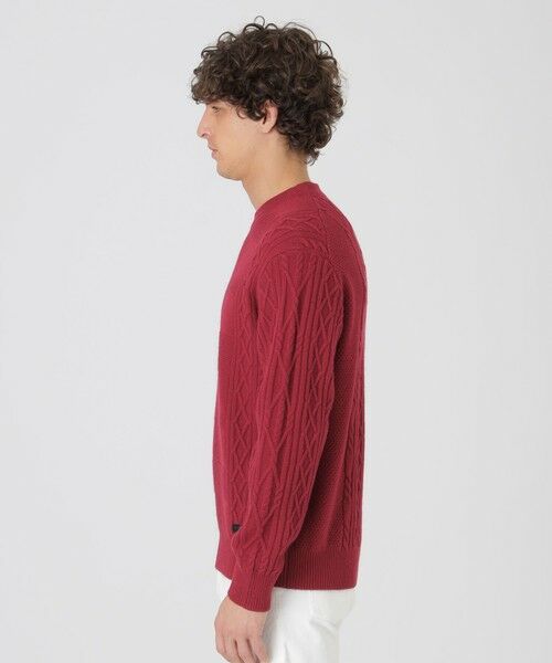 BLUE LABEL / BLACK LABEL CRESTBRIDGE / ブルーレーベル / ブラックレーベル・クレストブリッジ  ニット・セーター | カシミヤミックスアランニット | 詳細17
