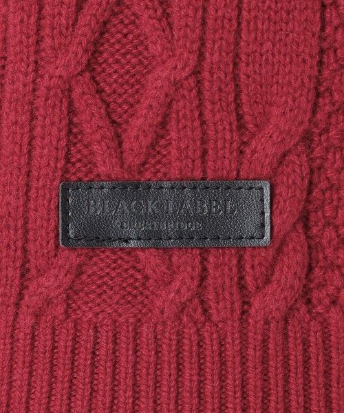 BLUE LABEL / BLACK LABEL CRESTBRIDGE / ブルーレーベル / ブラックレーベル・クレストブリッジ  ニット・セーター | カシミヤミックスアランニット | 詳細19