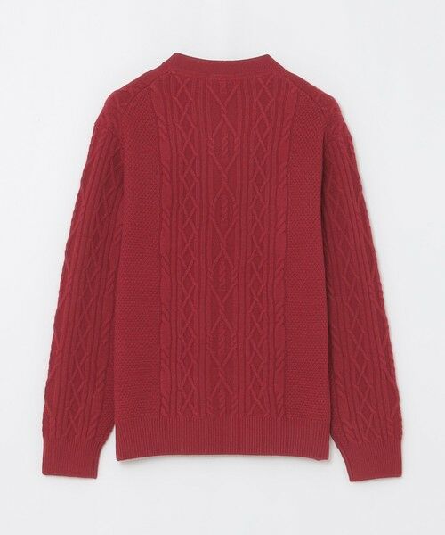 BLUE LABEL / BLACK LABEL CRESTBRIDGE / ブルーレーベル / ブラックレーベル・クレストブリッジ  ニット・セーター | カシミヤミックスアランニット | 詳細7