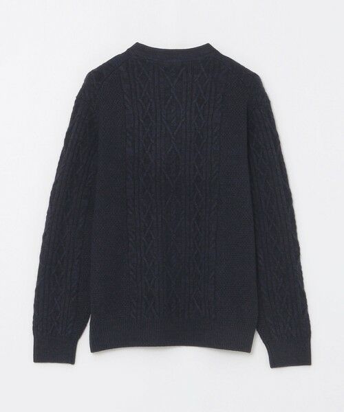 BLUE LABEL / BLACK LABEL CRESTBRIDGE / ブルーレーベル / ブラックレーベル・クレストブリッジ  ニット・セーター | カシミヤミックスアランニット | 詳細9