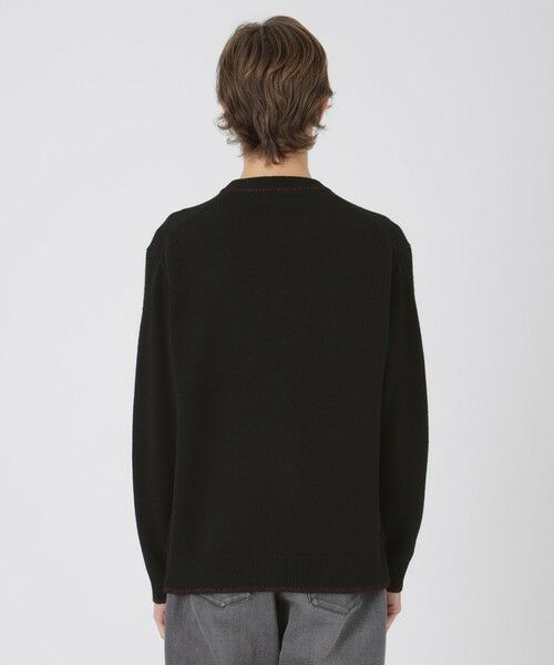 BLUE LABEL / BLACK LABEL CRESTBRIDGE / ブルーレーベル / ブラックレーベル・クレストブリッジ ニット・セーター | 【一部店舗限定】ベアーエンブロイダリーニット | 詳細3