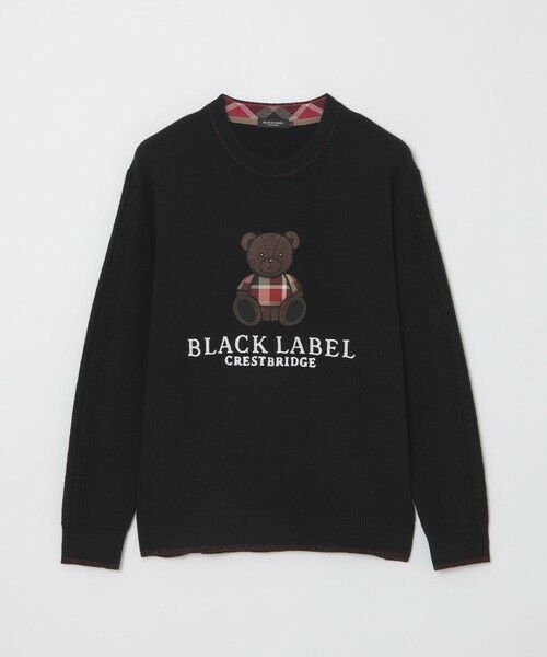 BLUE LABEL / BLACK LABEL CRESTBRIDGE / ブルーレーベル / ブラックレーベル・クレストブリッジ ニット・セーター | 【一部店舗限定】ベアーエンブロイダリーニット | 詳細5