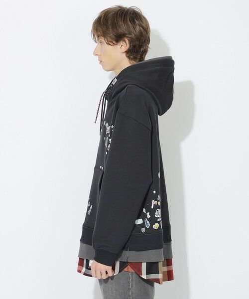 BLUE LABEL / BLACK LABEL CRESTBRIDGE / ブルーレーベル / ブラックレーベル・クレストブリッジ  カットソー | 【Maison MIHARA YASUHIRO】【一部店舗限定】コラボレイヤードフーディー | 詳細2