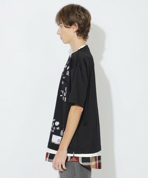 BLUE LABEL / BLACK LABEL CRESTBRIDGE / ブルーレーベル / ブラックレーベル・クレストブリッジ  カットソー | 【Maison MIHARA YASUHIRO】【一部店舗限定】コラボレイヤードTシャツ | 詳細2