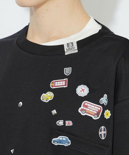 BLUE LABEL / BLACK LABEL CRESTBRIDGE / ブルーレーベル / ブラックレーベル・クレストブリッジ  カットソー | 【Maison MIHARA YASUHIRO】【一部店舗限定】コラボレイヤードTシャツ | 詳細4