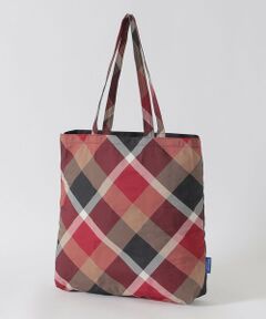 BLUE LABEL / BLACK LABEL CRESTBRIDGE / ブルーレーベル / ブラックレーベル・クレストブリッジ  ショルダーバッグ | パーシャルクレストブリッジチェックエコバッグ