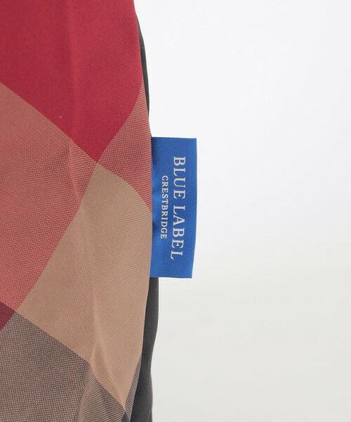 BLUE LABEL / BLACK LABEL CRESTBRIDGE / ブルーレーベル / ブラックレーベル・クレストブリッジ  ショルダーバッグ | パーシャルクレストブリッジチェックエコバッグ | 詳細3